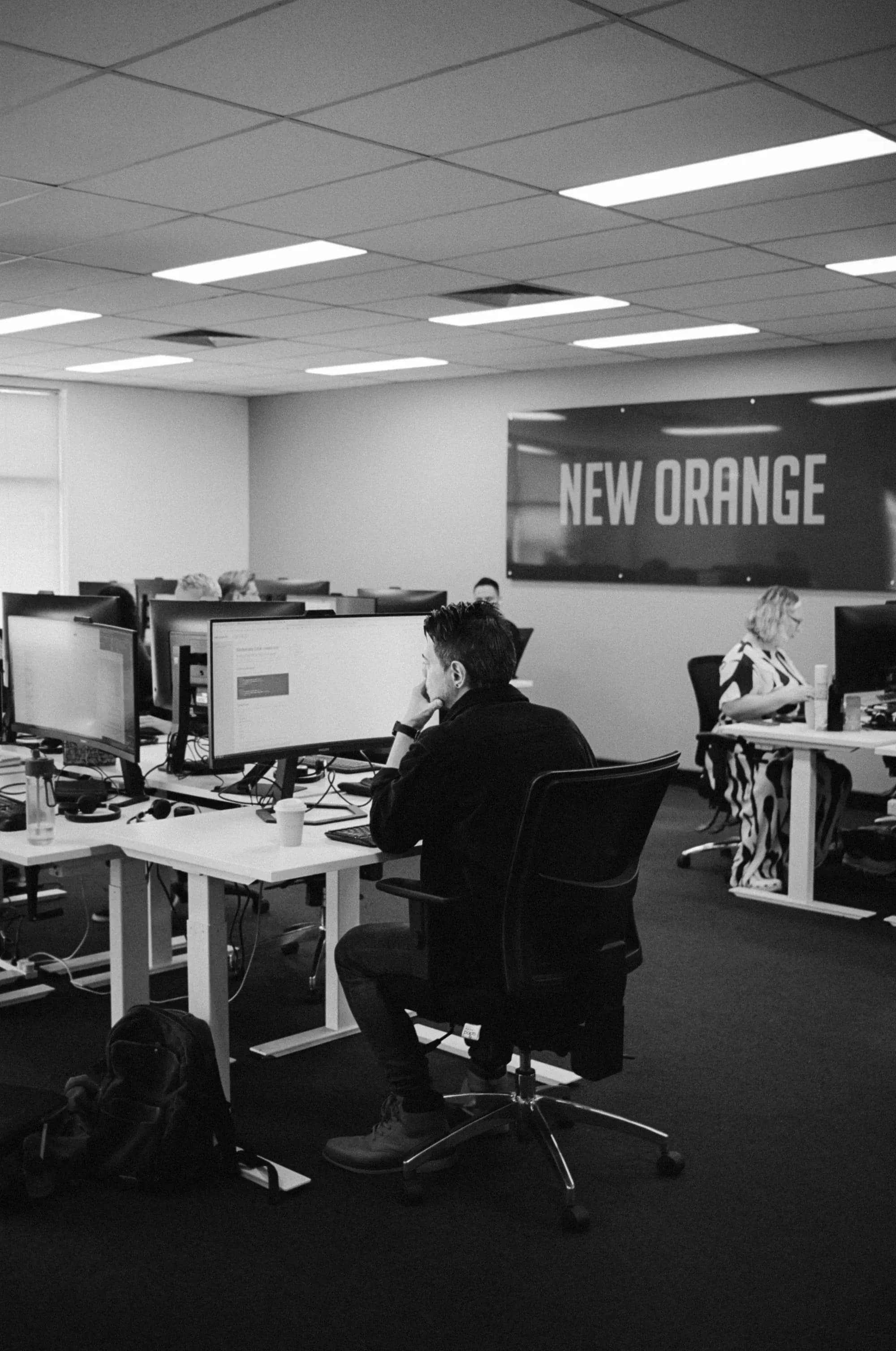 Colleagues at office